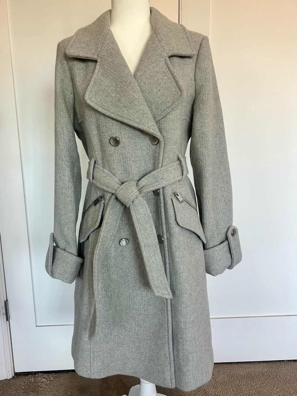 GUESS Double Breasted Pea Coat